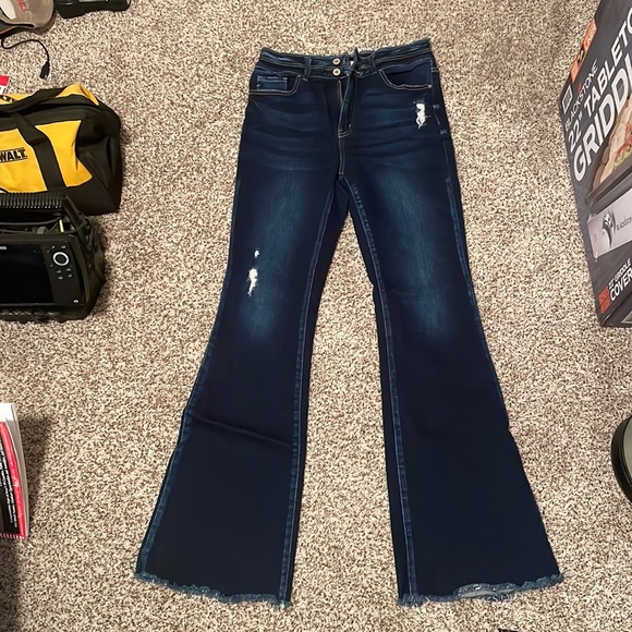Kan Can high wasted Flare Jeans - Picture 4 of 4